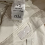 MOTHER Denim  Jeans Flare White Photo 2