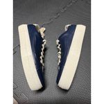 Soludos  Yebo Vegan Leather Sneaker‎ Blue White Womens size 6 Photo 6