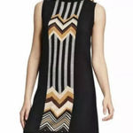 Missoni for Target Sweater Dress Women's Medium Black Zig Zag Striped Chevron Photo 0