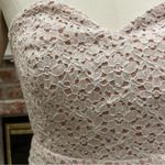 Urban Outfitters  (Pins and Needles) pale pink strapless lace minidress / 4 / EUC Photo 5