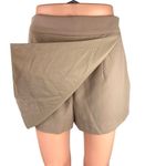 Forever 21 Women's Beige Pull On Active Wear Running Mini Wrap Front Skort Sz M Photo 1