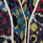 Missoni Vintage  For Neiman Marcus Women's Multicolor Abstract Cardigan Sweater M Photo 6