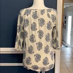 Monsoon  paisley three-quarter sleeve top Photo 3