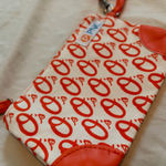 pnc orioles zip wallet wristlet Orange Photo 1