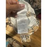 Bebe  Silver & Gold Sequin Wrap Dress Size S Photo 12