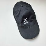 Black Casual Style Sporty Airplane Mode Baseball Adjustable Strap Cap Photo 2
