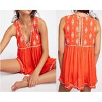 Free People  Flame Combo Embroidered Tunic Photo 1