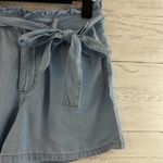 Kancan Light Blue Paperbag High Rise Shorts Size S Photo 3