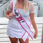 Blue Lace Body Suit Size L Photo 4