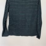 Columbia  Black Gray Stripe Half Zip Pullover Sweatshirt Size Medium Photo 7