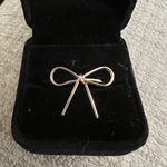 Women’s Gorgeous Golden Bow tie Ring Size 7 Gold Photo 1