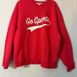 Favorite Daughter Vibrant Red Top (Go Sports) Size L Photo 2