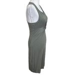 Athleta Barre Bralette Dress Women’s Small Sage Green Knot Racerback Soft Sport Photo 4
