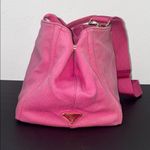 Prada  Pink Canvas Tote Bag Photo 7