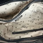 Guess  Y2K Croc Embossed Patent Leather Black Shoulder Bag Mini Purse Photo 4