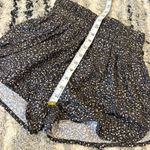 Free People Movement Is he Way Home Shorts Small Animal Print Black Photo 6