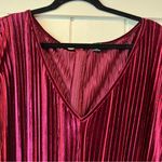 SheIn Velour one piece maroon burgundy Jumpsuit  curve 2xl Photo 11