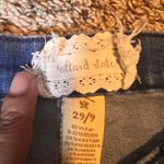 Altar'd State  Distressed Jeans‎ Frayed Hem Dark Wash Denim Casual Size 29 Photo 1