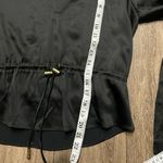 Acne Studios  Black Cannes Cinch Waist Blouse Photo 6