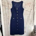 J.Crew  Sophia Sleeveless Midi Dress in Tweed Photo 2