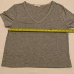 Olivia Rae grey super soft T-shirt top large L Photo 3