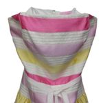 Lilly Pulitzer Jordan Strapless Dress Silk Sparkle Pink Corded Size 4 NEW NWT Photo 2