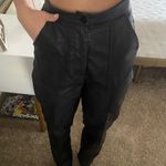 Princess Polly Black Leather Pants Photo 6