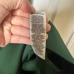 ASOS  Fallen Shoulder Forest Green Scuba Midi Dress Size US0 UK4 NWT Cocktail Photo 5