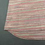 LuLaRoe  Shirt Womens Small Pink Striped Classic Tee Short Sleeve Round Neck Photo 6