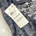 INC  nwt black sheer lace bodysuit XL Photo 3