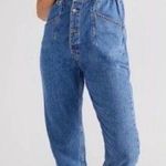 Free People  Marci Denim Jumpsuit Blue XS Photo 0