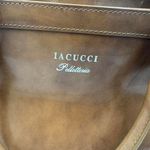 IACUCCI Pelleteria Genuine Italian Leather Handbag Brown Photo 2