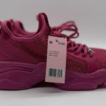 Juicy Couture Women’s ADANA FUCHSIA Rhinestone Sneakers 9.5 Photo 5