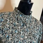 Loft pin tucked button down top Photo 3