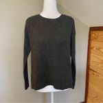 Loft Grey Wool Blend Long Sleeve Crew Neck Sweater Extra Small Petite Photo 0