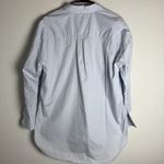 Anthropologie  Maeve The Bennet Oversized Buttondown Shirt Oxford Edition Blue XS Photo 6