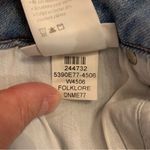 Paige Colette Crop Flare Raw Hem in Folklore Wash Jeans Size 25 Photo 10