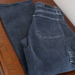 Hollister  High-Rise Vintage Baggy Stretch Jeans Faded Black Cargo Wide Leg 28x31 Photo 6