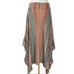 Anthropologie Western Bohemian Sparrow Wool Cashmere Fringe Sweater Skirt Medium Photo 6