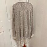 Umgee Lightweight Sweater Cardigan Lace Detail Photo 4