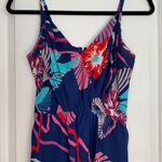 Yumi Kim Blue Floral Mini Dress Photo 1