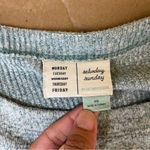 Anthropologie Saturday Sunday Teal Ruched Sleeve Top Photo 5