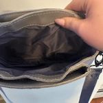 Gray Faux Leather Cross Body Bag Photo 7