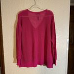 Black Label by Chico's XL Pink Knit V Photo 5