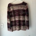 Ultra Flirt  Y2k Striped Knit Sweater Tunic‎ Top With Pockets Multicolor L Fall Photo 7