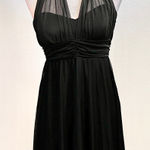 Speechless Vintage Black Mesh Babydoll Dress Y2K 2000s Edgy Witchy Medium Photo 0