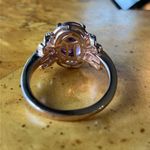 Natural Rose de France Amethyst Sterling Silver Ring Size 8 Purple Photo 4