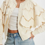 Free People  Flutterscape Cardigan Sweatshirt Photo 0