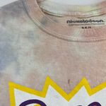 Nickelodeon  Medium Large Rugrats Well Worn Whit Tie Dye Tee Shirt T-Shirt Top Photo 4
