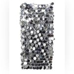 Paco Rabanne Sequined Midi Skirt Silver size FR 36 /US 4 original price €2300 Photo 3
